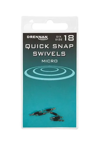 Drennan rychlovýměnný obratlík Quick Snap Swivels