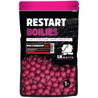 LK Baits ReStart Boilies Wild Strawberry  18 mm, 1kg