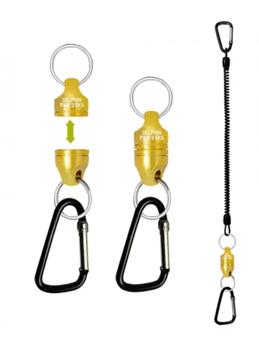 Magnetická spojka pro podběrák Delphin PWR 3.5kg nosnost 3,5kg