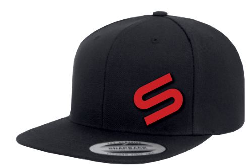 Sonik Kšiltovka Black Snapback Icon Cap