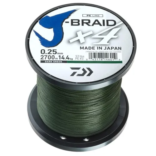Daiwa  Pletená šnůra J-Braid X4