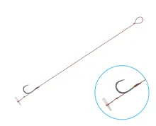 Návazec Delphin Proxi Quickstop / 6ks 8cm / 0,10mm / B-LESS #6