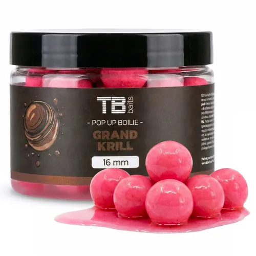 TB Baits Plovoucí Boilie Pop-Up Grand Krill + NHDC 50 g