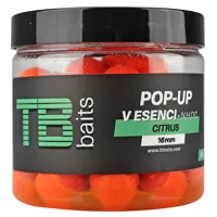TB Baits Plovoucí Boilie Pop-Up Orange Citrus + NHDC 65 g - 12 mm
