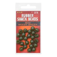 ESP gumové korálky Rubber Shock Beads Weedy Green