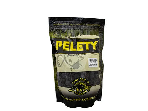 Carpservis Halibut CS pelety s otvorem - 800g