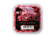 Drennan nástrahy Method Boilies 8 & 10 mm Crab & Krill