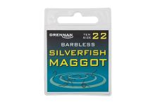 Drennan háčky bez protihrotu Silverfish Maggot Barbless vel. 22