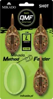 Mikado KRMÍTKO - METHOD FEEDER SHOT Q.M.F. SET L - 3x20g + FORMA - 1 sada