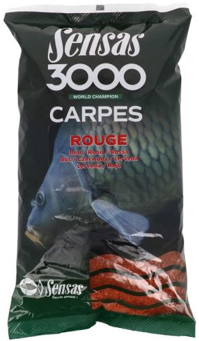 Sensas - 3000 Carpes Rouge(kapr červený) 1kg