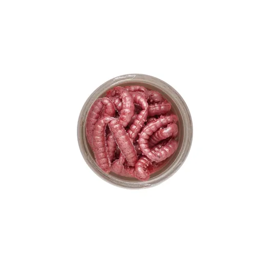 Vosí larva Berkley Powerbait Honey Worm Česnek 2,5cm 55ks