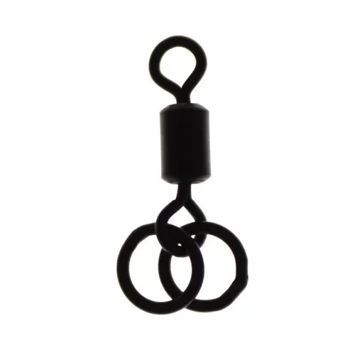 Gardner Obratlík s dvěma kroužky Dual Ring Swivels, vel.8, 10ks
