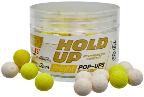 Starbaits Boilies POP UP Bright Hold Up Fermented Shrimp 50g