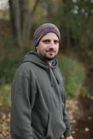 LK Baits mikina s kapucí Khaki New