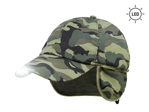 Zimní LED kšiltovka Delphin OutLINE Camo UNI