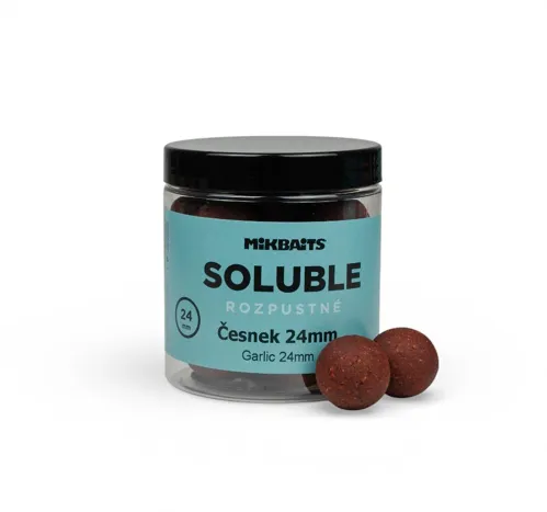 Mikbaits Rozpustné boilie 250ml - 24mm