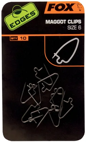 FOX - klipy na červy Edges Maggot Clips