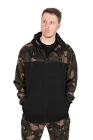 Fox Mikina LW Black Camo Split Zip Hoody