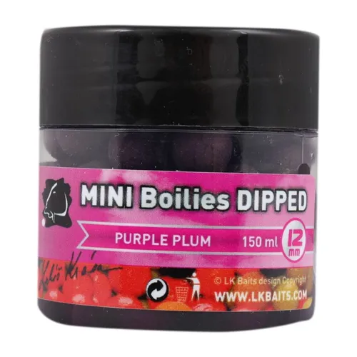 LK Baits Mini Boilies in Dip 12mm 150ml