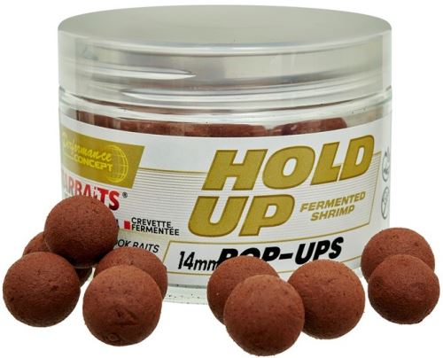 Starbaits Boilies POP UP Hold Up Fermented Shrimp 50g