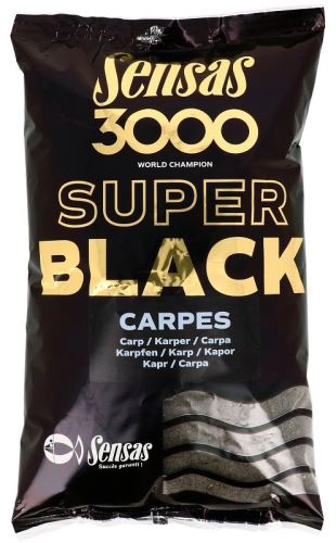 Sensas - 3000 Super Black (kanál-černé) 1kg