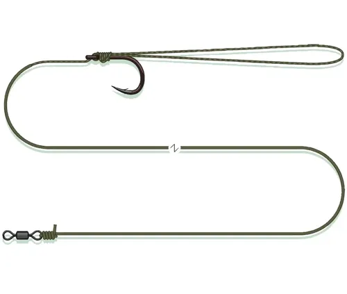 Madcat Návazec Coated Pellet Rig Sinking