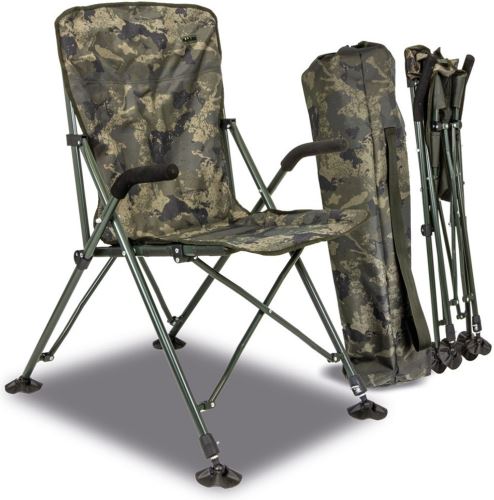 Solar Křeslo - Undercover Camo Foldable Easy Chair - High