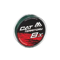 Mikado Pleténá Šňůra CAT TERRITORY OCTA BRAID 1.20mm/153kg/30m - ZELENÁ (1)