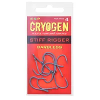 ESP háčky Cryogen Stiff Rigger Barbless  10ks (11)