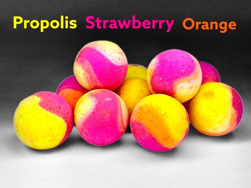 LK Baits POP Smoothie Propolis/Strawberry/Orange plovoucí boilie