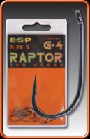 ESP háčky Raptor G4 vel. 4, 10 ks