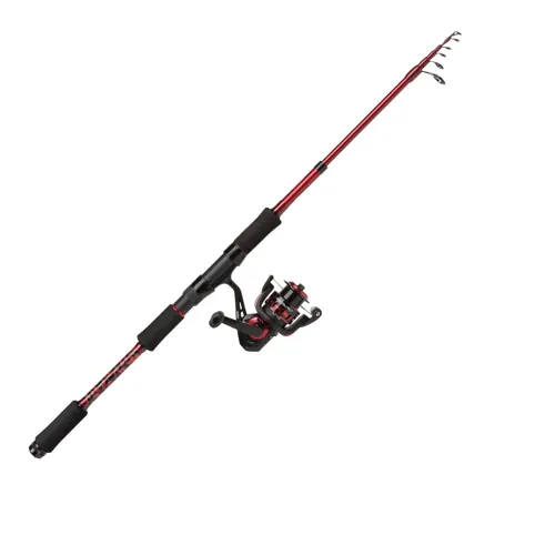 Přívlačový prut s navijákem Mitchell Tanager 2 Red Spin Tele + zdarma naviják