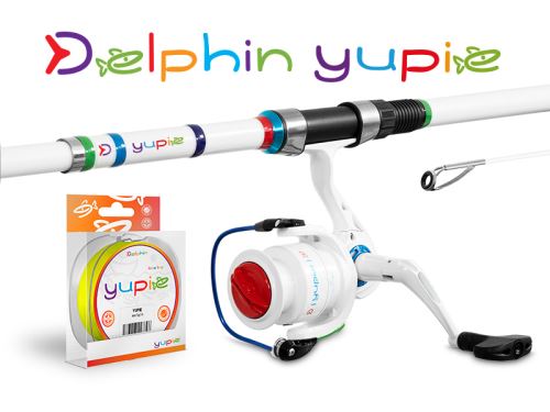 Dětský set Delphin YUPIE ‎ 180cm + 3T + 0,22mm