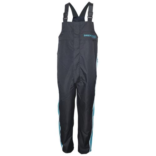 Drennan voděodolné kalhoty 25K Waterproof Salopettes Aqua/Black