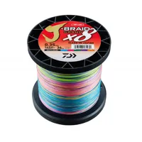 Daiwa Pletená šnůra J-Braid Expeditoin X8E multi color 0.13mm 8,4kg