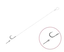 Návazec Delphin FLR Sting / 6ks 12cm / 0,22mm / BARB #6 / Sting 7mm