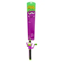 Dětský set prut s navijákem a vlascem Shakespeare Catch a Monster Purple Spin Set 1,40m Dětský set prut s navijákem a vlascem Shakespeare Catch a Monster Purple Spin Set 1,40m