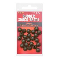 ESP gumové korálky Rubber Shock Beads Camo Brown