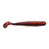 POWER SWIMMER SOFT 7CM DARK RED