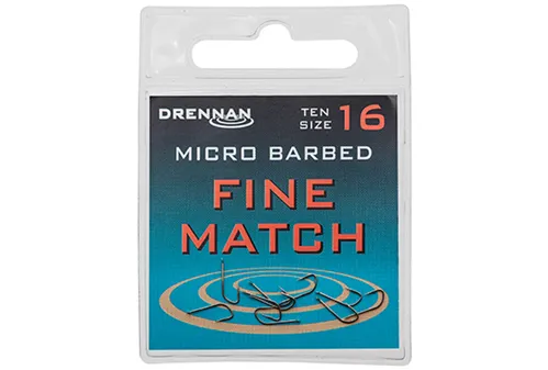 Drennan háčky Fine Match
