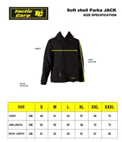 Tactic Carp  Bunda Softshell olive green with drill-bag (5)