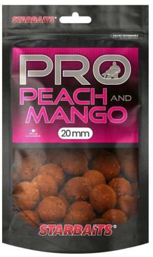 Starbaits Boilies Probiotic Peach Mango 200gr 20mm