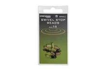 Drennan obratlíky s korálkem Swivel Stop Beads Large
