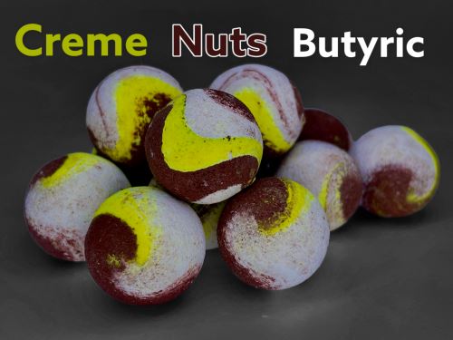 LK Baits POP Smoothie Butyric/Nuts/Creme plovoucí boilie