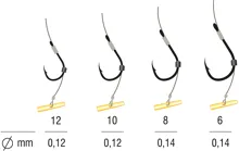 Kamatsu Návazec METHOD FEEDER BRAID CHINU FAST STOP 5ks (1)
