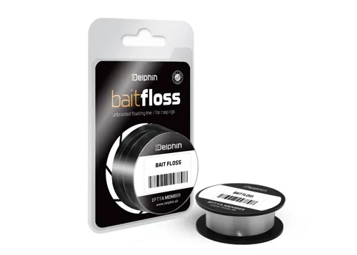 Delphin HOOK LINE BAIT FLOSS biela 20lbs 20m