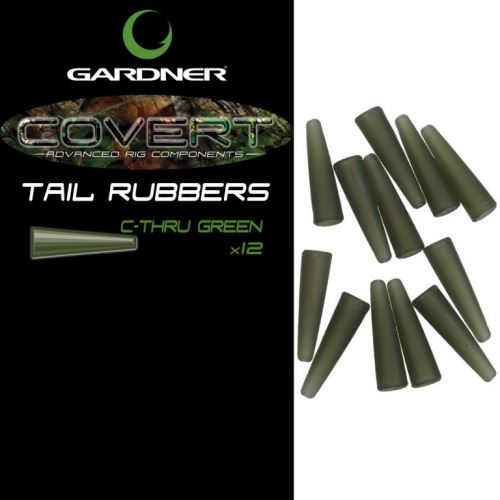 Gardner Převleky Covert Tail Rubbers|C-Thru