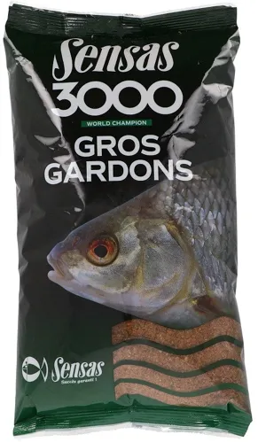 Sensas Krmítková směs 3000 GROS GARDONS (VELKÁ PLOTICE) 1KG
