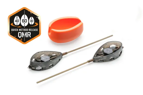 Mivardi Sada rychlovýměnných method krmítek QMR Flat XL long (50g + 60g + mould)