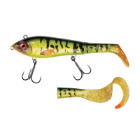 MCHYBRID SVARTZONKER 20CM FIRE BASS